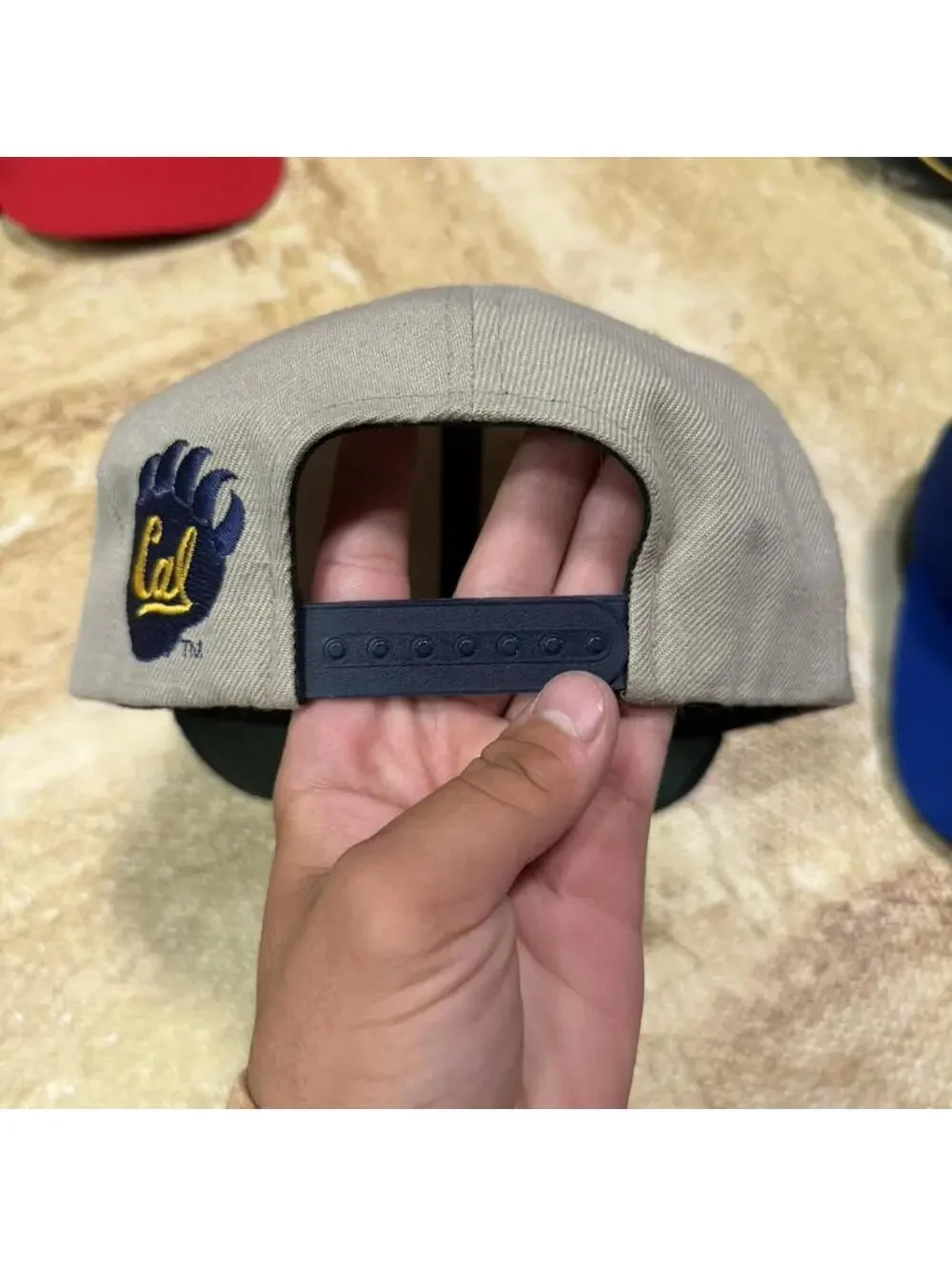 Vintage Cal Golden Bears Capboy Snapback Hat Cap RARE